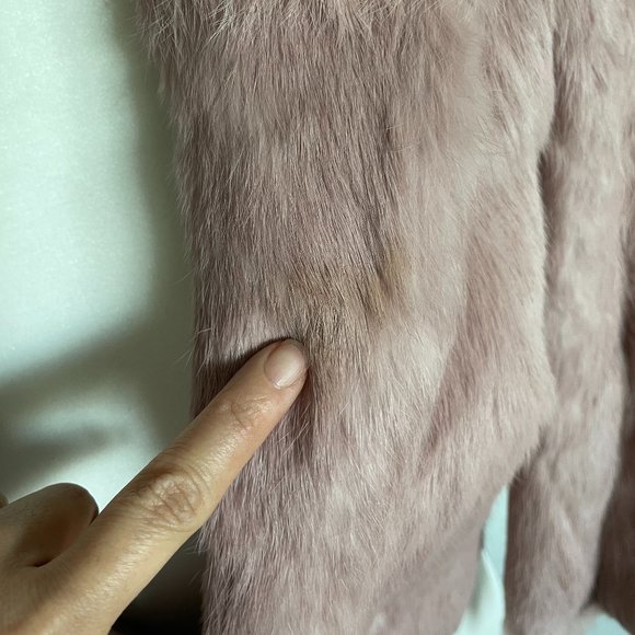Vintage Development Phillip Lim Rabbit Fur Coat - Picture 13 of 13